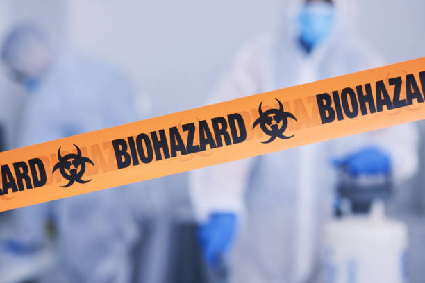 Professional Biohazard technician working in Spring Lake, NC